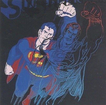 Andy Warhol Figurative Print - Superman, 1981