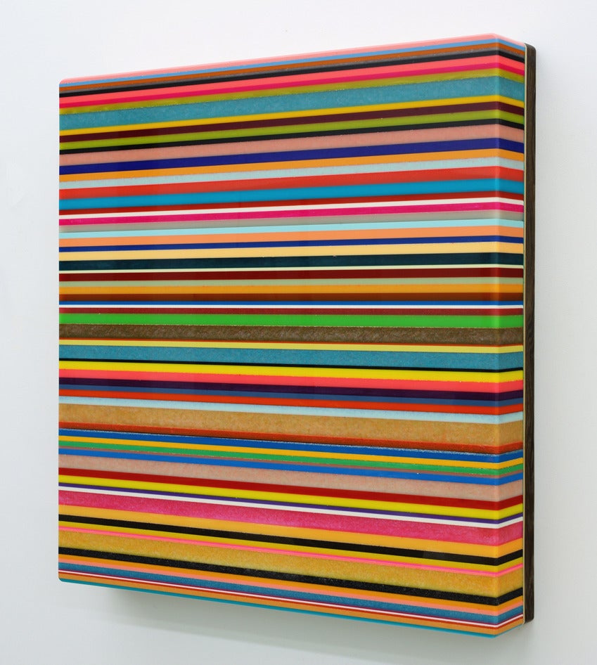Harald Schmitz-Schmelzer Abstract Painting - 77 Farben