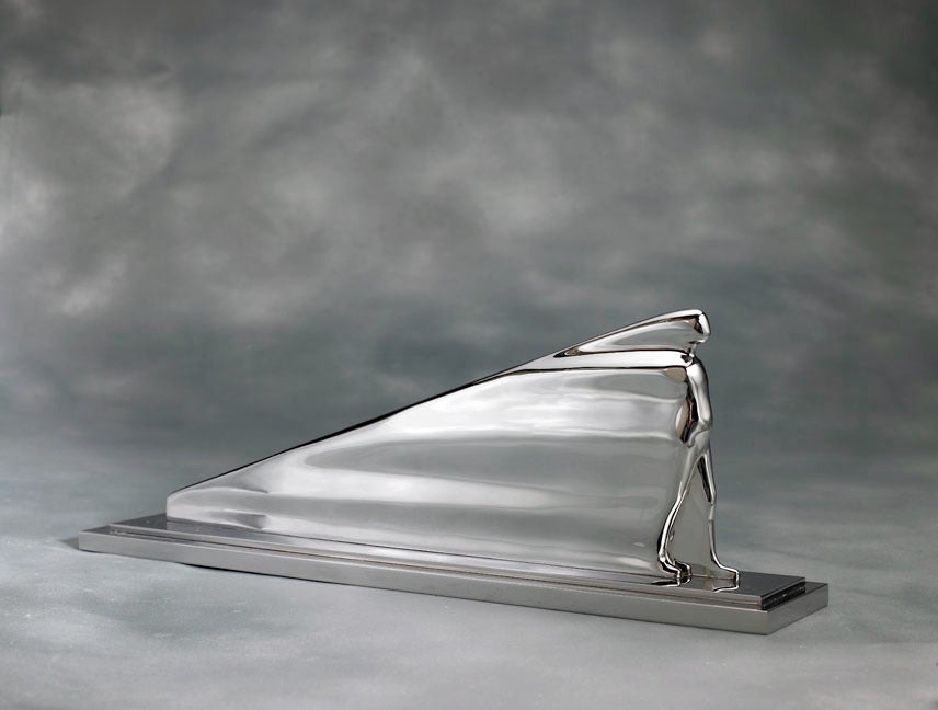 Ernest Tino Trova Figurative Sculpture - Flowing Man