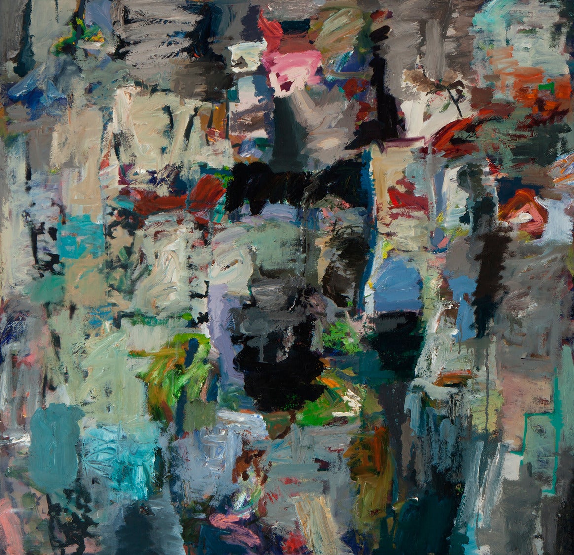 Midst the Blues - Painting by Sedrick Huckaby
