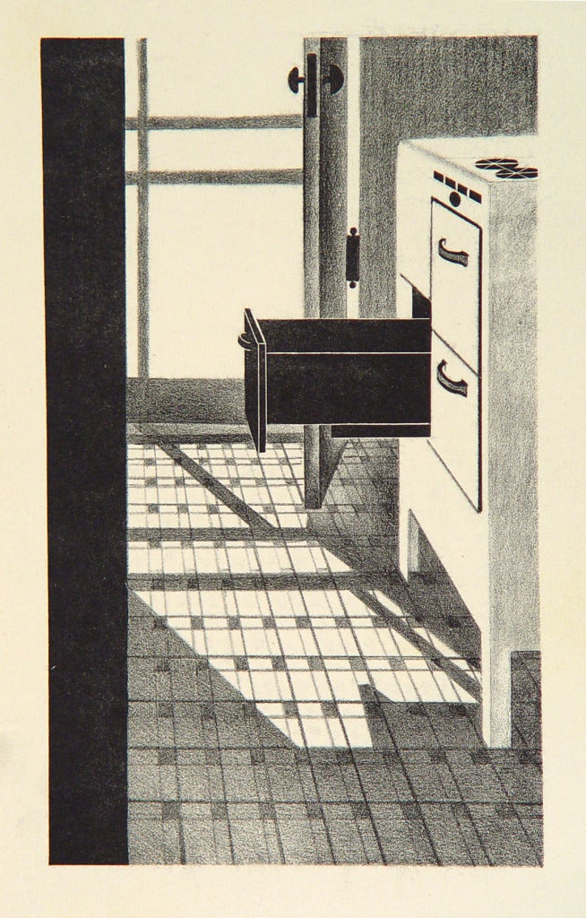 Coreen Mary Spellman Interior Print - Sun on the Kitchen Floor