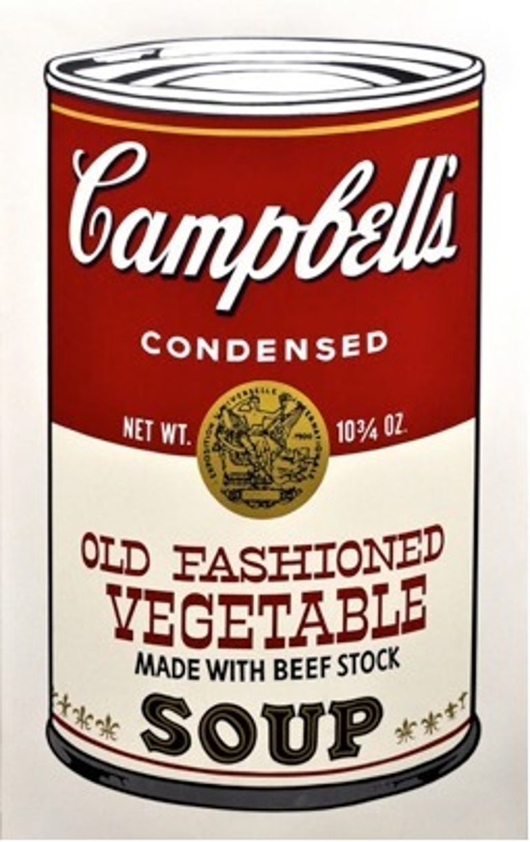 Andy Warhol Campbell's Soup II Old Fashioned Vegetable (FS II.54
