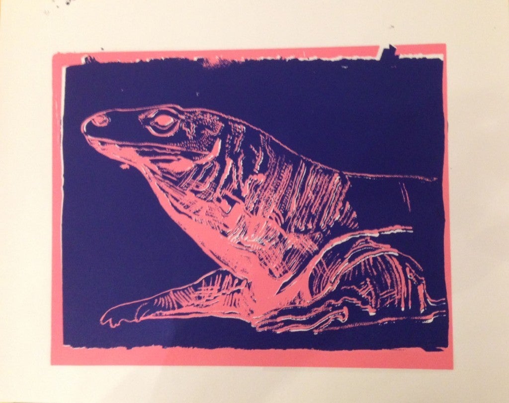 Andy Warhol Animal Print - Komodo Monitor F&S IIB.59