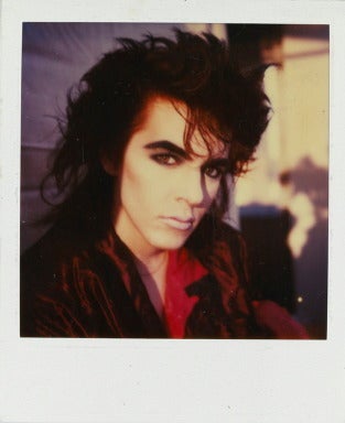 Tony Viramontes Portrait Photograph - Nick Rhodes Polaroid Photograph