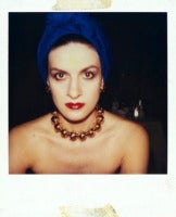 Paloma Picasso Polaroid Photograph