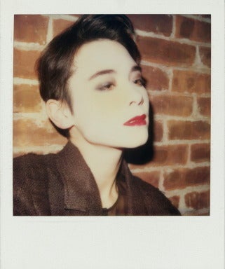 Tony Viramontes Portrait Photograph - Tina Chow Polaroid Photograph