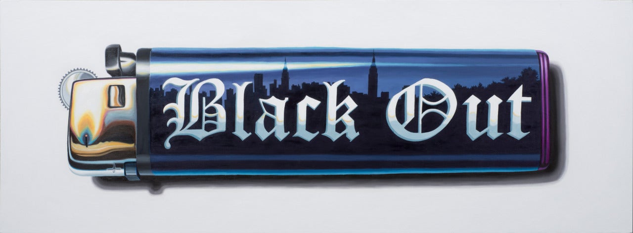 Black Out - Painting by Steve Ellis