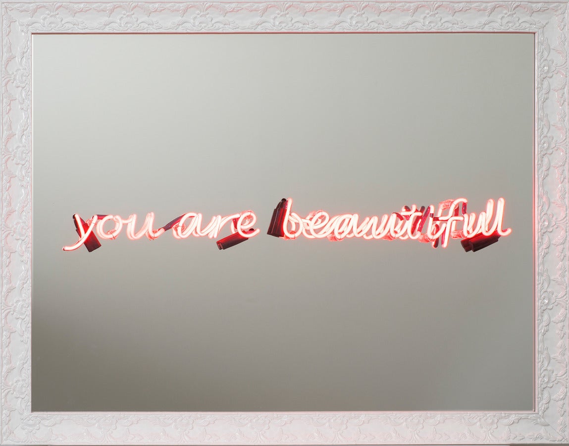 you are beautiful - Sculpture by Tapp Francke