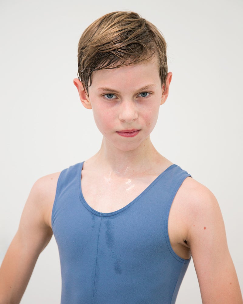 Amy Elkins Portrait Photograph - Lucas, Age 12, 6th Year in Royal Danish Ballet School Copenhagen