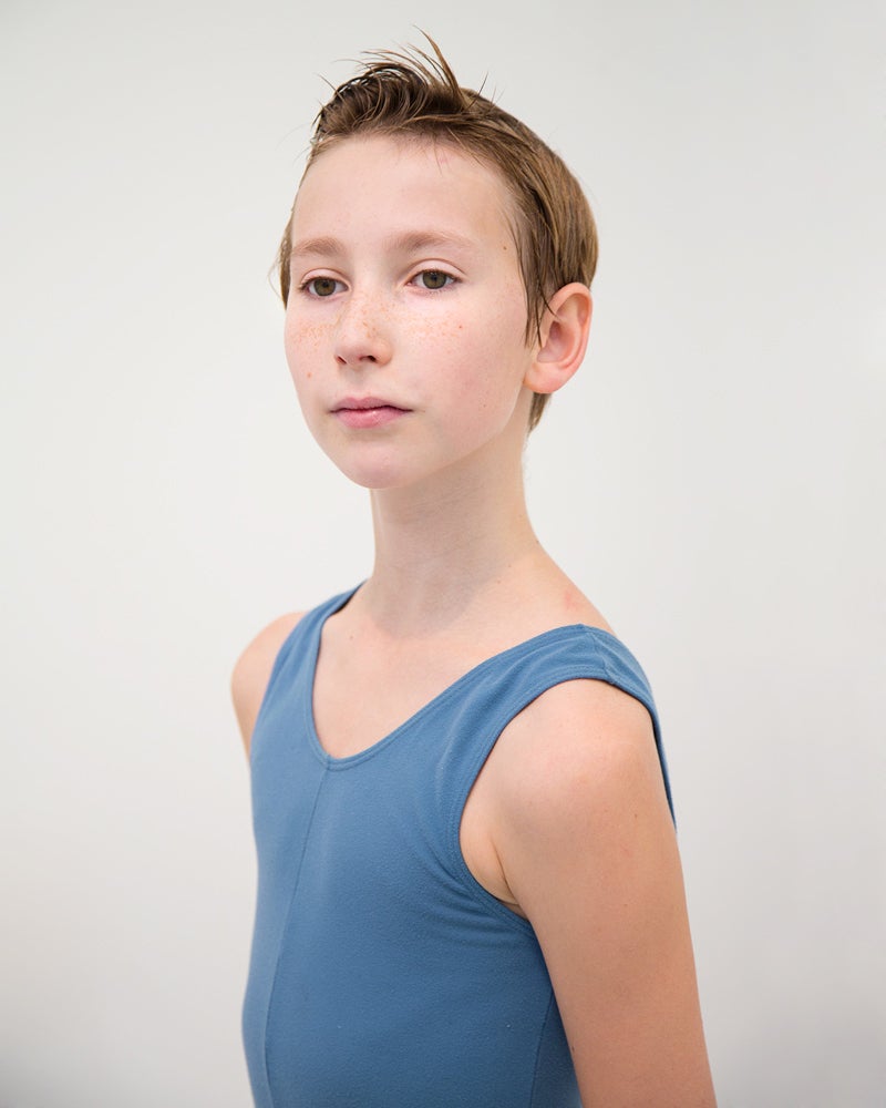 Amy Elkins Portrait Photograph - Ludwig, Age 12, 6th Year in Royal Danish Ballet School, Copenhagen