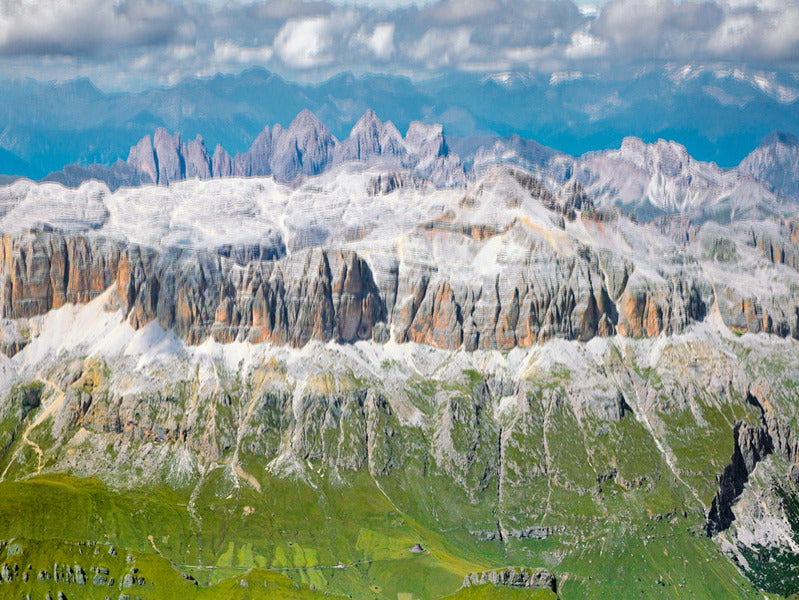 Dolomites #18 - Photograph by Olivo Barbieri