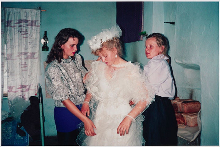 Shamanovska Bride, Odessa - Photograph by Bertien van Manen