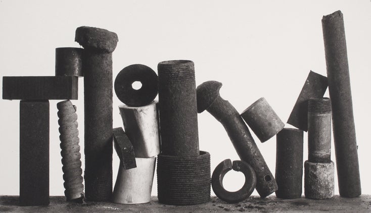 Composition with Two Washers, New York - Photograph by Irving Penn