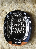 Picasso Mat Owl Ceramic Madoura