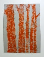 Woodblock no. 2 (Orange)