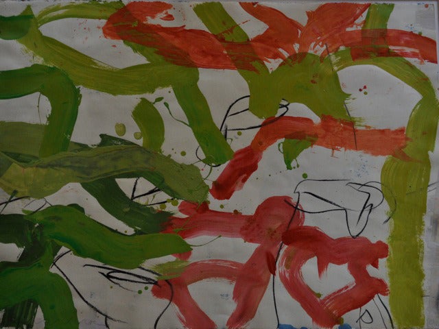 Gary Komarin Abstract Painting - Duke and Wigmore Series #3
