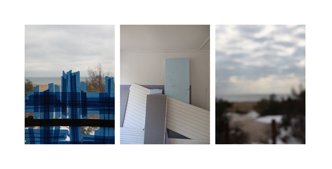 Sandi Haber Fifeld Abstract Photograph - Montauk Blue