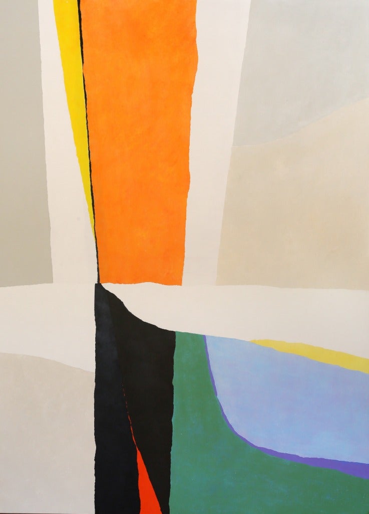 Charles Miesmer Abstract Painting - Paper Trail 4