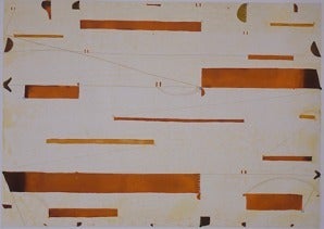 Caio Fonseca Abstract Print - Three String, Arrancia