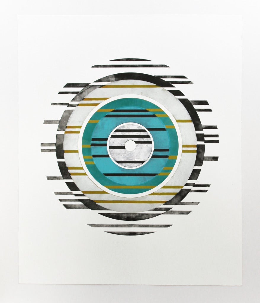 Matt Neuman Abstract Print - Circle Print #51