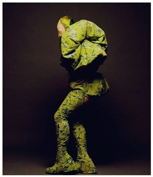 Leigh Bowery: Session 3, Look 11, 1990 - Photograph by Fergus Greer