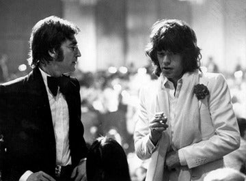 John Lennon and Mick Jagger, Los Angeles