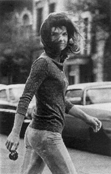 Windblown Jackie, New York - Photograph by Ron Galella