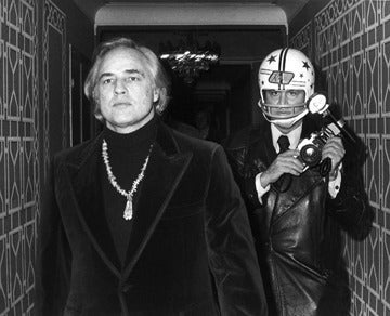 ron galella marlon brando