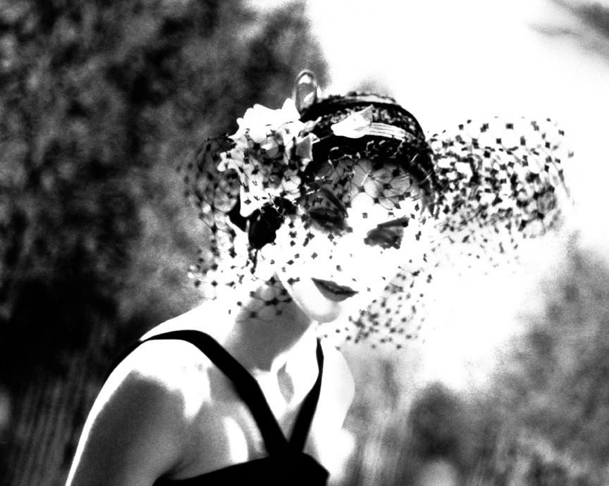 Lillian Bassman Portrait Photograph - Anne Saint-Marie, New York, Chanel Advertising Campaign