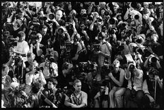 Photographers before the Louis Vuitton Fashion Show, Paris