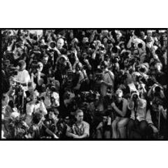 Photographers before the Louis Vuitton Fashion Show, Paris, 2003 3