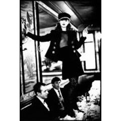 Kate Moss at Cafe Lipp, Paris, VOGUE Italia, 1993 1