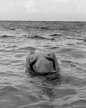 Floating Torso, St. Barthelemy - Photograph by Herb Ritts