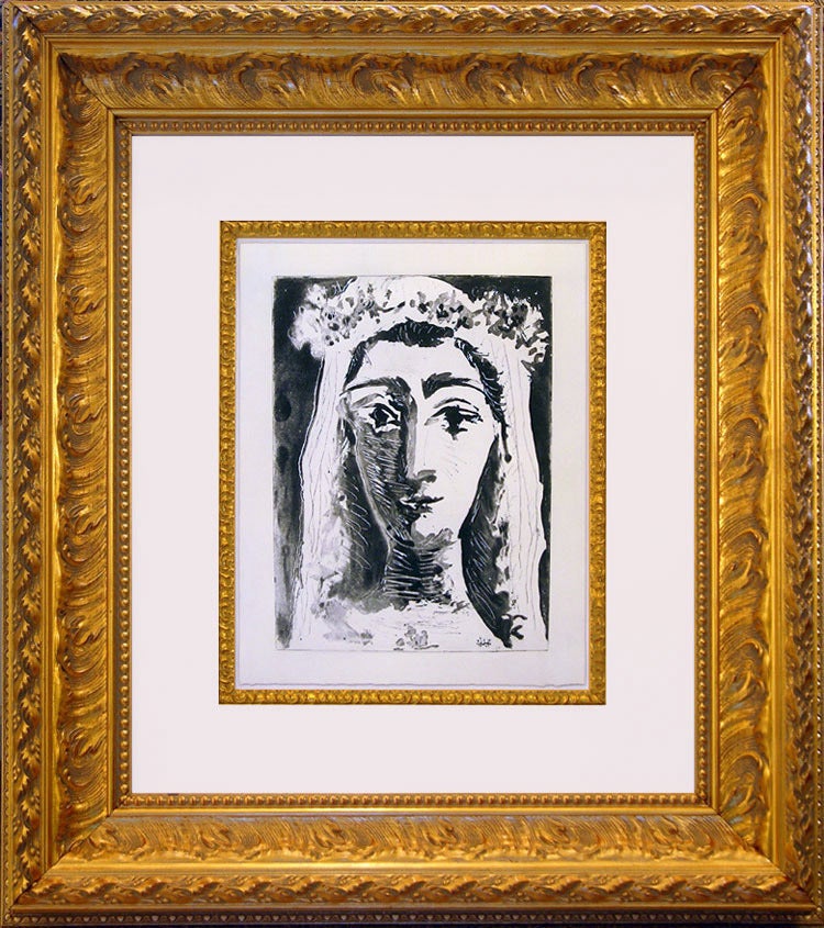 Jacqueline en Mariee (Jacqueline, verheiratet) – Print von Pablo Picasso