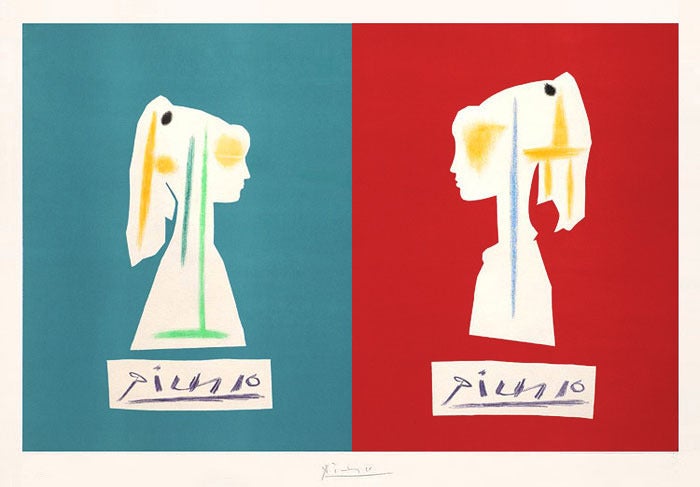 Pablo Picasso Portrait Print – Verve