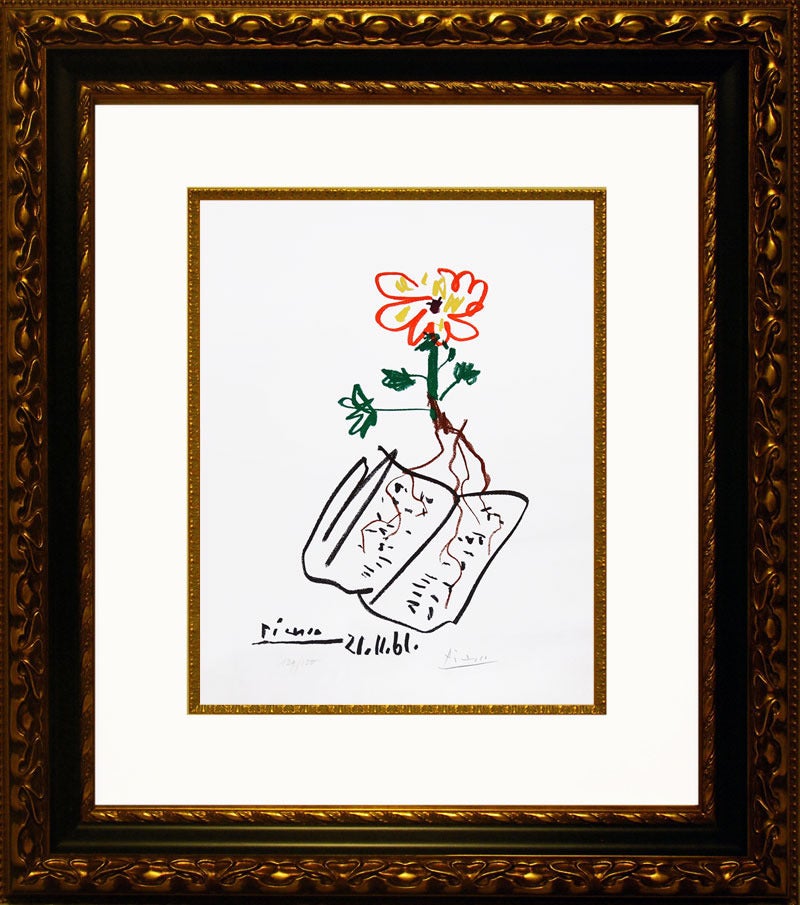 Flower (Fleur) - Print by Pablo Picasso