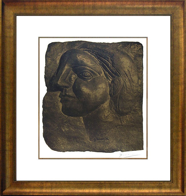 Tete de Femme (Marie-Therese) [Head of a Woman] - Print by Pablo Picasso