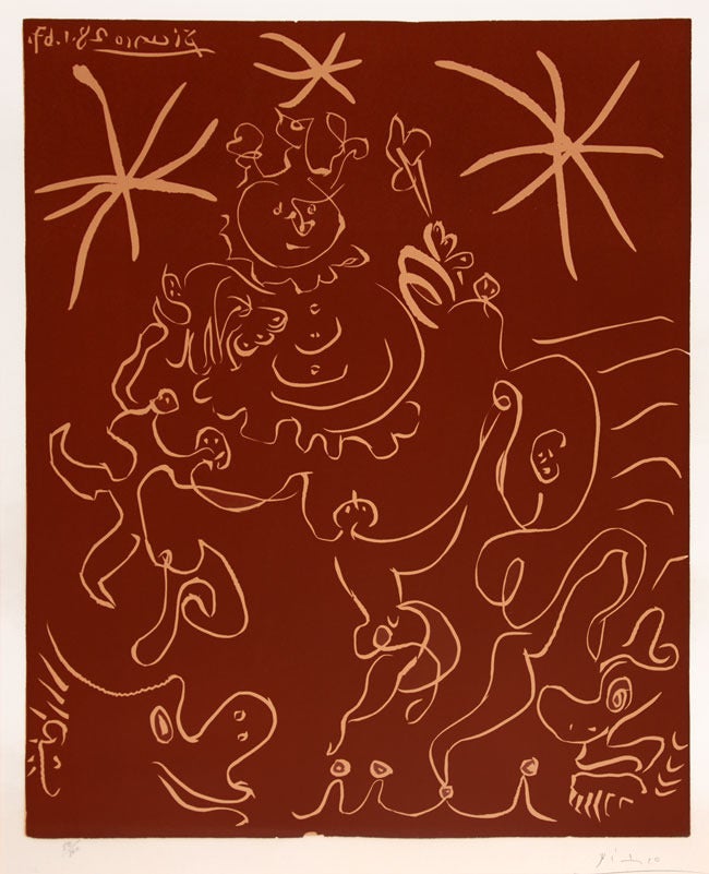 Pablo Picasso Figurative Print - Carnaval (Carnival)