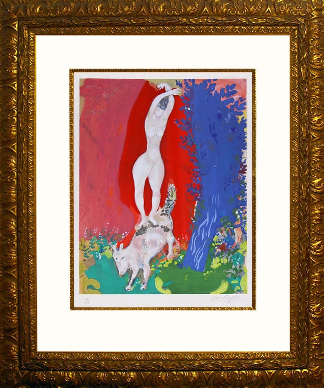 Femme de Cirque (Circus Woman) - Print by Marc Chagall