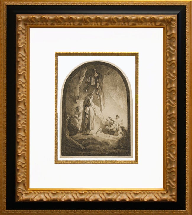 The Raising of Lazarus - Print by Rembrandt van Rijn
