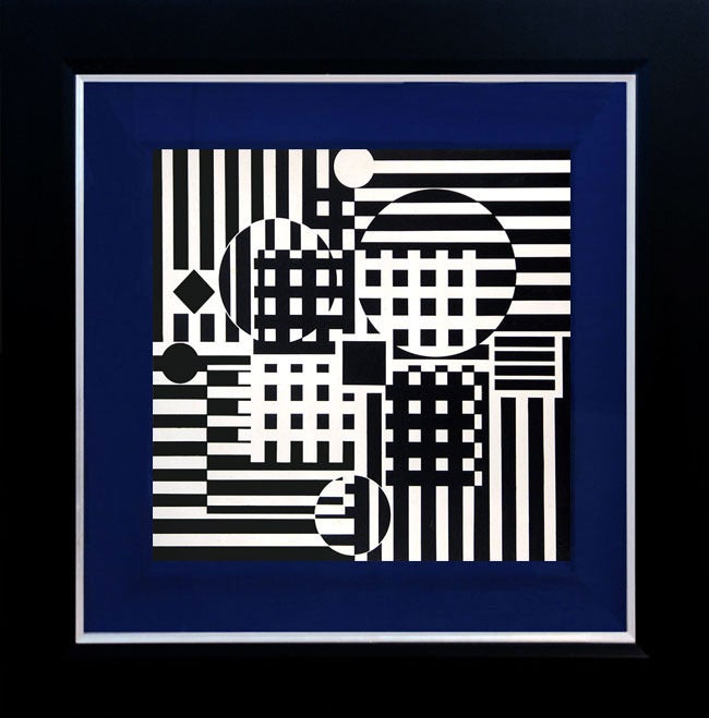 Encelade - Art by Victor Vasarely