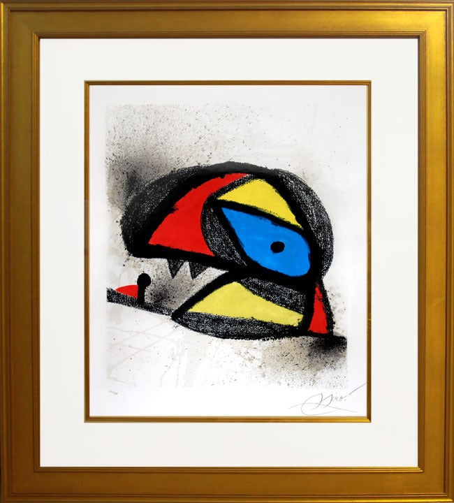 Affiche pour l'exposition 'Homenatge a J. Torres Clave - Print by Joan Miró