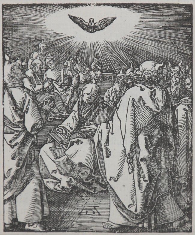 Albrecht Dürer Print - Pentecost