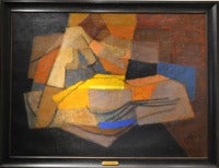 Abstract Composition                Mid Century Modern Paris