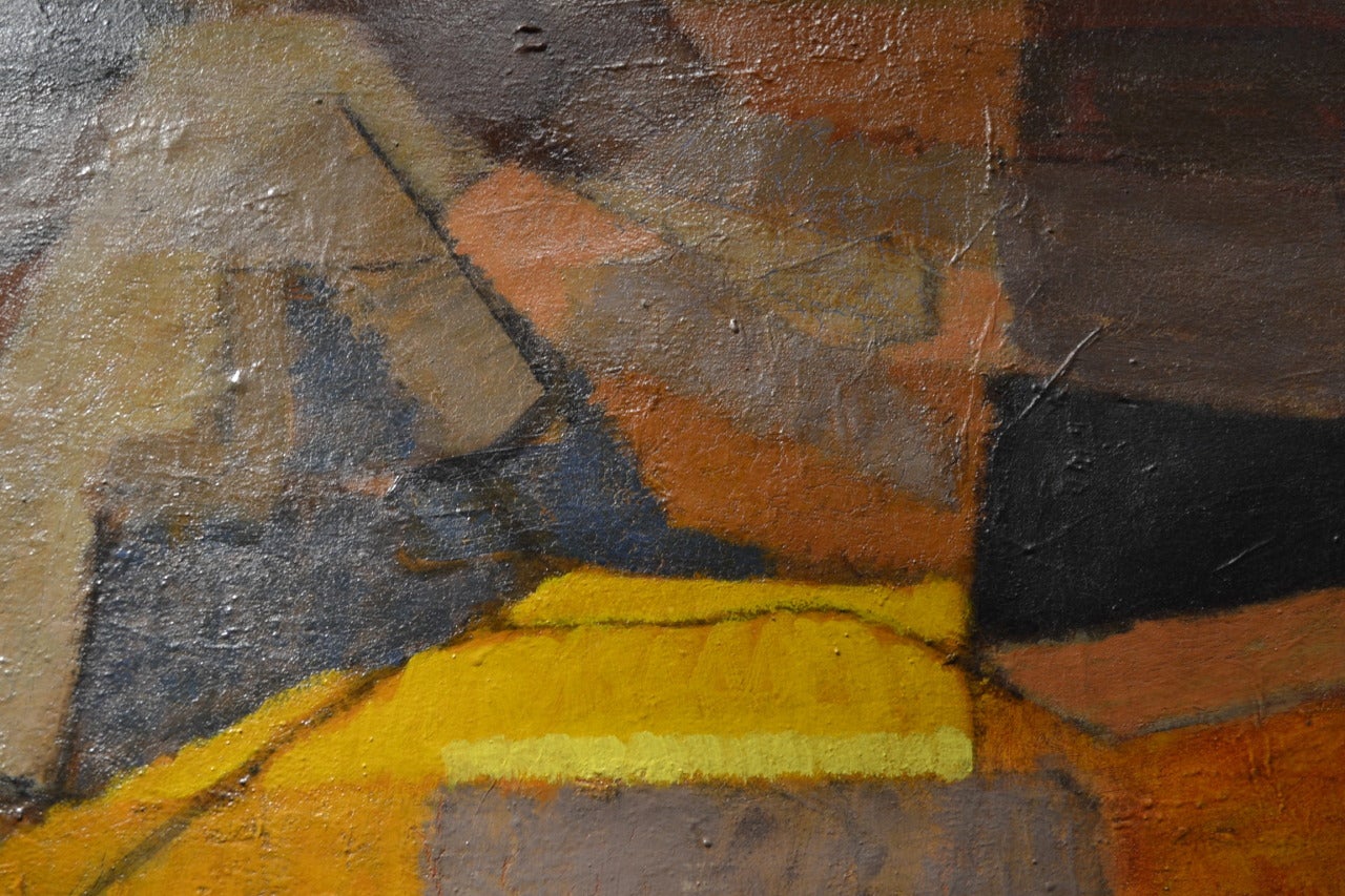 Abstract Composition                Mid Century Modern Paris