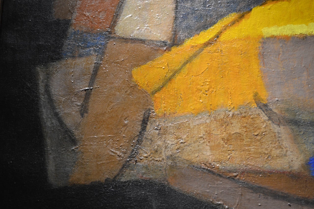 Compostion 1953   Mid Century Modern Painting 1