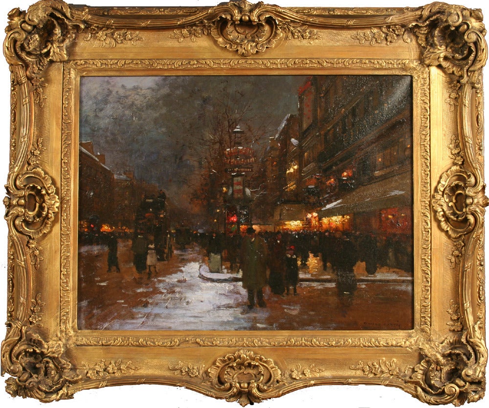 Édouard Leon Cortès was born in Lagny, France on April 26, 1882.   

During his early years, Paris was the center of the art world. Artists from around the globe traveled to France to study and paint its engaging countryside and cities. Views of