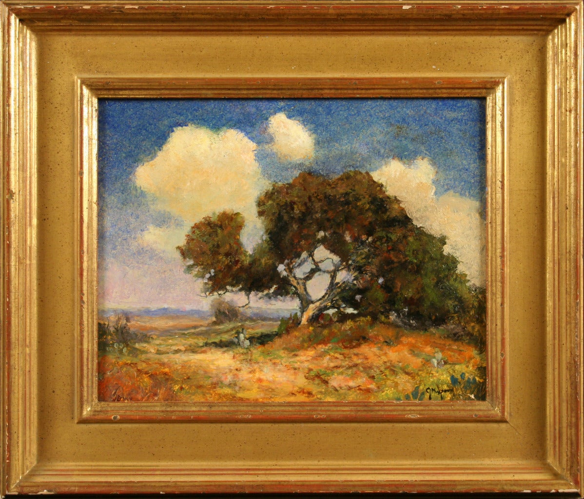 Jerry Malzahn Landscape Painting - Ranch in Texas