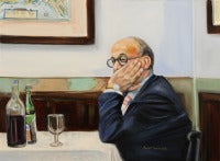 Alone, Man in Restaurant