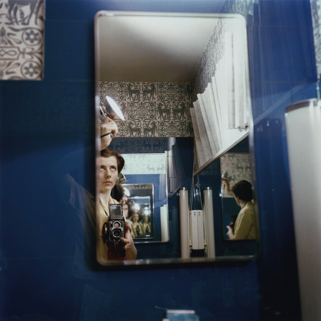 Vivian Maier Color Photograph - Self-portrait